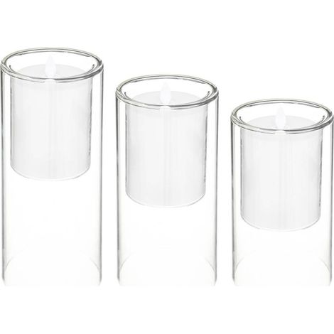 Set de 3 velas LED - Atmosphera créateur d'intérieur