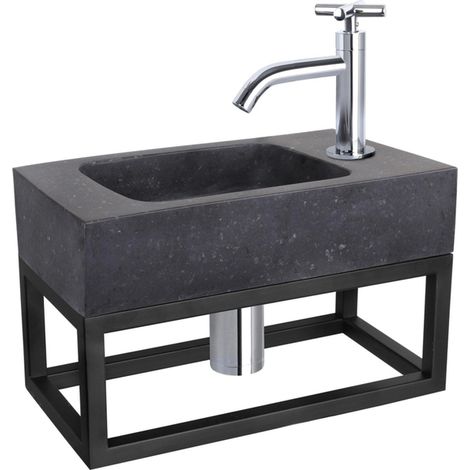 Differnz Lave-mains Anthracite H9xl40xL22cm (1/5)