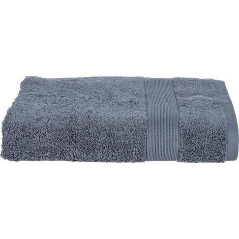 Asciugamano in cotone Essentiel 70x130cm grigio scuro