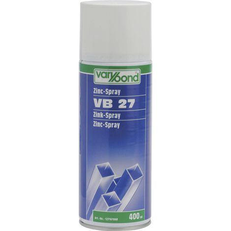 Zinc spray foncé 400 ml varybond VB 27