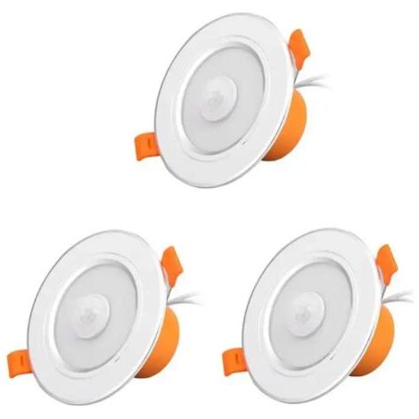 Plafonnier LED avec capteur de mouvement humain , éclairage d'intérieur, idéal pour un Restaurant, une salle de bain 3pcs (1/5)