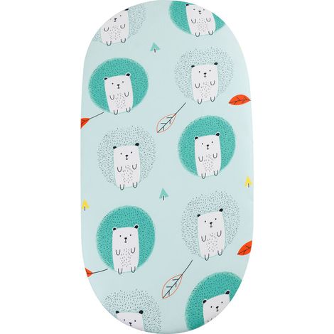 Drap-housse de dessin animé en coton polyester pour bébé Drap de lit pour berceau de bébé Housse de matelas de petite taille 82 41 8 Convient pour berceau, nacelle et berceau(ZLD) (1/5)