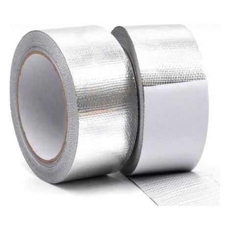 BUNTHAUS 2 rouleaux de ruban adhésif isolant pour échappement de 5 m x 5 cm, écran thermique pour échappement, adapté aux tuyaux d'échappement de motos et de voitures. (1/5)