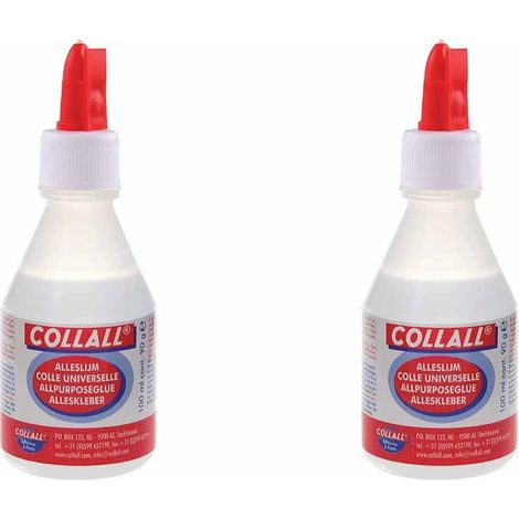 ASTUCEO - Colle universelle transparente 100 ml - Lot de 2