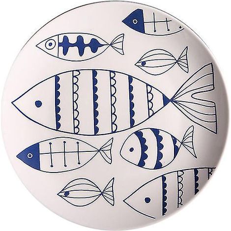 1 assiette plate en porcelaine (1/3)