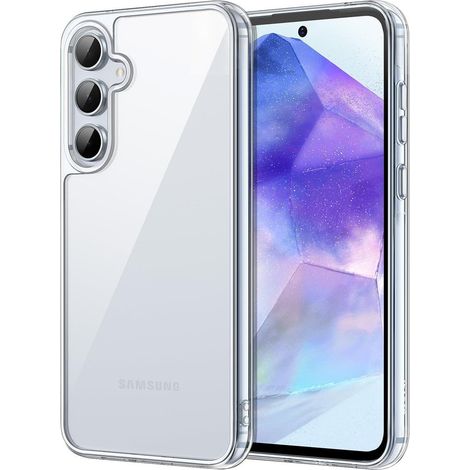 JETech Samsung Galaxy A55 5G Hülle Transparent Stoßfeste Schutzhülle (1/5)
