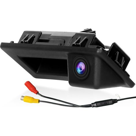 Caméra de Recul Etanche pour Voiture 170 ° Angle Caméra Arrière, Vision Nocturne Caméra Recul pour VW Passat/Touareg/Tiguan/Sharan (2017-2021) A3 S3 A4L/Q7, Superb/Octavia (1/5)