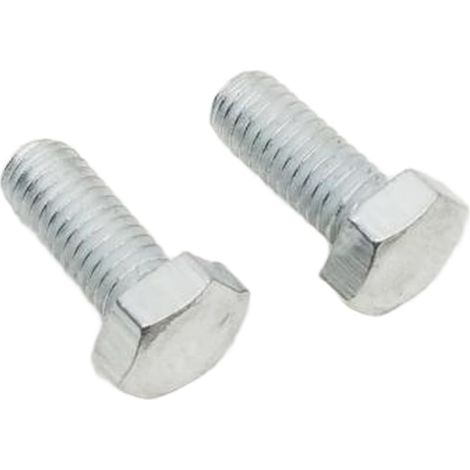 Lot de 2 vis à tête hexagonale M5 x 12 pour 9008 319 0960, boulons de rechange argentés pour équipements électriques d'extérieur et accessoires de tronçonneuse (1/5)