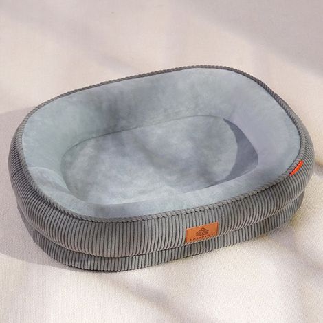 Lit pour petites tailles de chiens, avec mousse haute densité et design enveloppant, parfait pour offrir un maximum de confort (1/5)