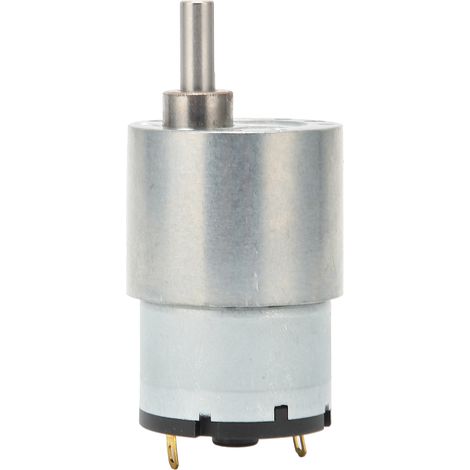 Moteur à engrenages DC12V, pièces mécaniques de transmission miniatures à engrenages, 7 tr/min, GB37-520 (1/5)