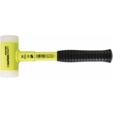 Schonhammer SUPERCRAFT L.305mm testa-D.40mm STA duro senza schegge Nyl. bianco (1/5)
