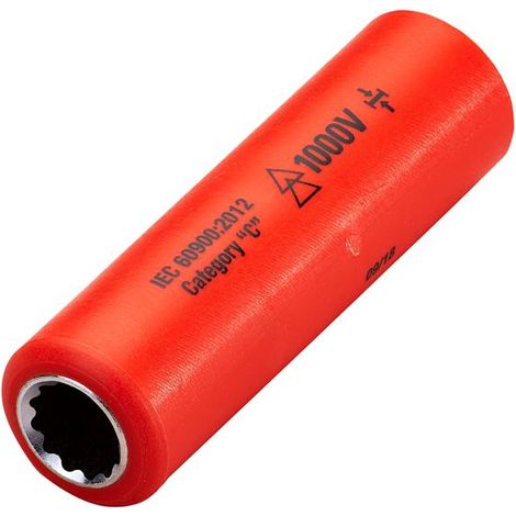 ITL Insulated 1/2in Drive Deep Socket 10mm - Lifetime Guarantee