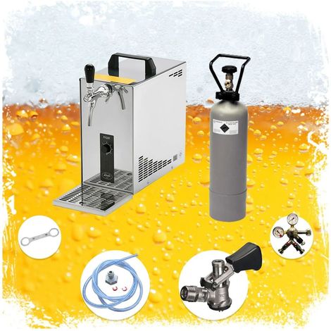 Ensemble complet - Tireuse a biere - PYGMY 25 machine a biere, pompe a biere 1 ligne, 35 litres/h, Green Line, KEG: Type D (1/5)