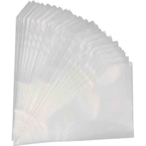 Sac À Douille Jetable - PE - 26 X 16 5 Cm - Pour Crème Chantilly Glacage Pâtisserie - 100 Pièces (1/5)