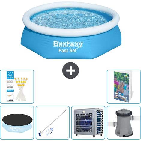 Bestway Piscina Bestway Fast Set Rotonda - 244x61 cm - 7-pezzi S109 (1/5)