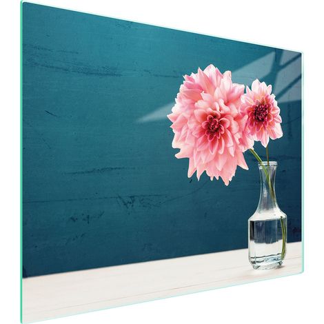 Planche à découper en verre 52x40 dahlia (1/5)