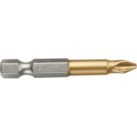 PUNTA ATORNILLAR 1/4" TIN PH3X50 MM