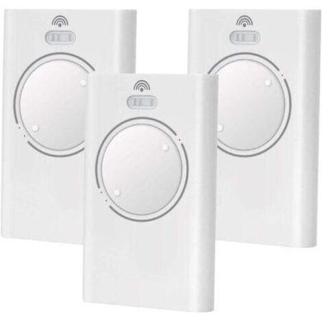 BRICOOMARKET Lot de 2 Telecommande Portail 868MHz Compatible avec FAAC XT4 868 SLH LR, XT4 868 SLH, XT2 868 SLH LR, XT2 868 SLH (3pcs) (1/4)