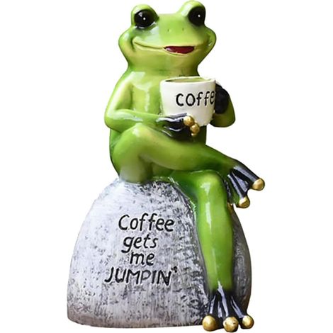 Frosch Figur Garten Und Innenraum 16x8 5x5 3cm Wetterfest