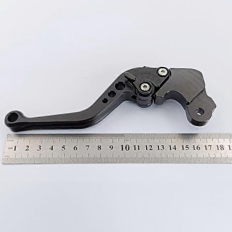 Suitable for BMW motorcycles G650GS F650GS modified adjustment aluminum alloy clutch horn handle lever( The short handle is all black) (1/5)