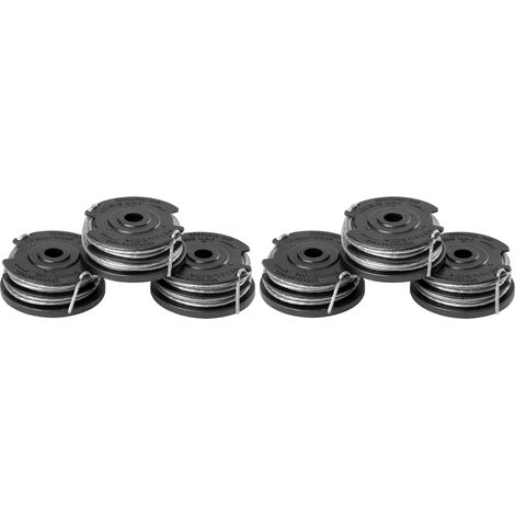 Lot de 3 Bobine Double Fil Nylon 1,65mm 4,8m Pour Coupe-Herbe Greenworks 40V G40LT (1/3)