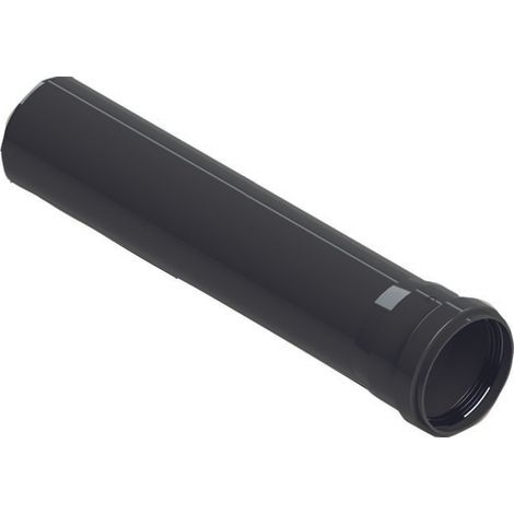 Rallonge télescopique L 500mm mf d.60mm polypropylène noir résistant aux UV