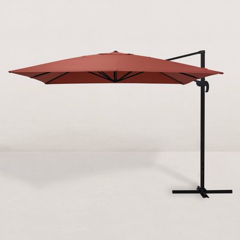 Parasol déporté carré Juan 300x400 cm (1/5)