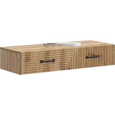 Maison Exclusive - Tavolino da Parete Laterale Rovere Artigianale