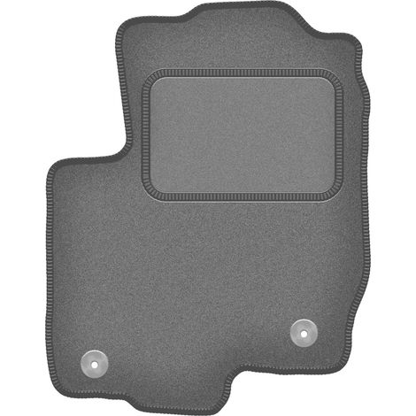 Tappetino in velluto lato guidatore per: Mitsubishi Colt VI HB 5D (2004-2008) grafite