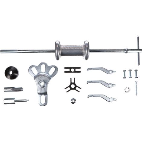 Puller Lot de 16 extracteurs universels pour Marteau à inertie 4-5 Trous, 16 pièces Extracteur de moyeu de Roue et carrosserie (1/4)
