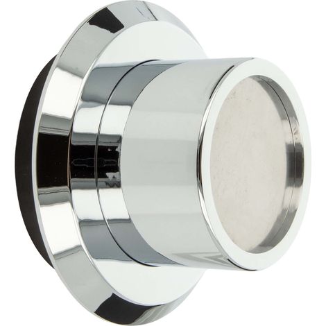 tecuro Rosette Ø 125 mm, 2-teilig, zu Allmess UP-Wasserzähler KOAX 2", mit Blindkappe, Kunststoff verchromt (1/5)