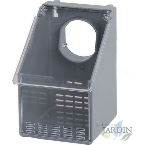 Mangeoire en plastique pour pigeons, oiseaux et perdrix