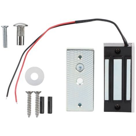 Mini serrure électromagnétique DC24V, porte magnétique électronique, mise sous tension 60KG