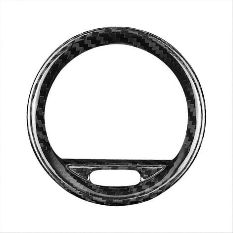 Adorno del panel de ventilación y fibra de carbonato Fiat 500 Abarth 12-19 (1/5)