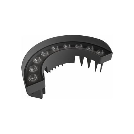Proiettore SIGNAL Led da esterno 9W 3000k in alluminio nero opaco Beneito Faure 4290 (1/4)
