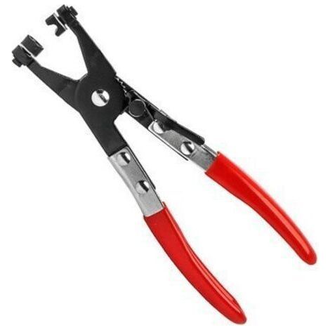 Car repair tool oil pipe pliers compatible with water pipes, straight and bendable throat type, tube bundle, fixing clip (1/3)