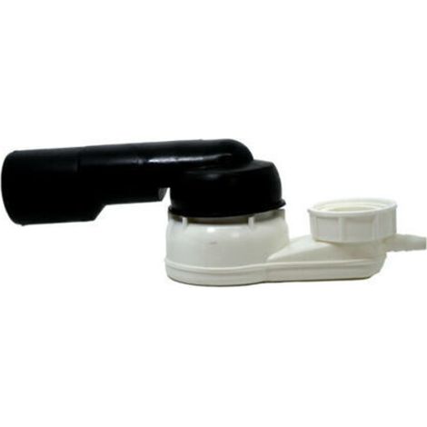 Ricambio sifone plastica con adattatore 1/2" e ghiera per vasca ALBATROS 5651100844 (1/2)