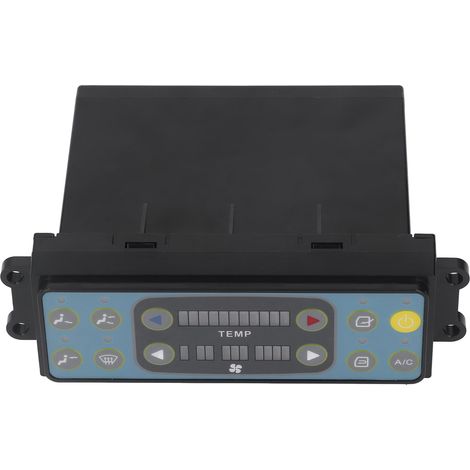 Panneau de commande universel 12 boutons pour climatiseur de pelle XCMG, contrôleur PC compatible excavatrice (1/5)