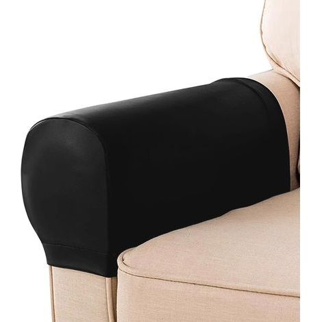 Protège-accoudoirs canapé cuir intégral, imperméable anti-graisse, usage domestique (1/5)