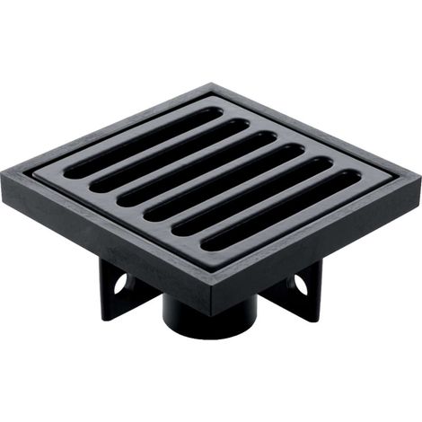 Geberit Zubehör - Bodenablauf PE, komplett mit Rost 15x15 cm 361.666.16.1 (1/4)