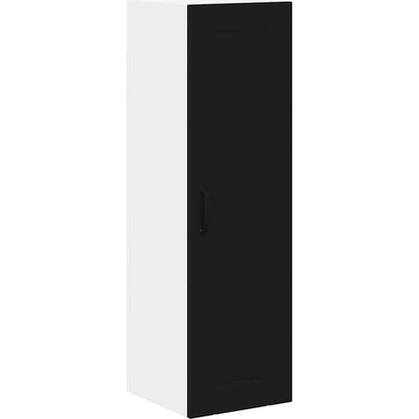 Meubles de Rangement,Armoire de cuisine Noir 30 x 31 x 100 cm Bois d'ingénierie CFW887714 (1/5)