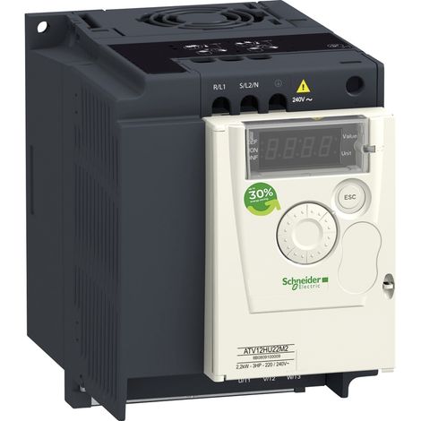 Schneider Electric Frequenzumrichter ATV12HU22M2 2.2 kW 1phasig 200 V, 240 V