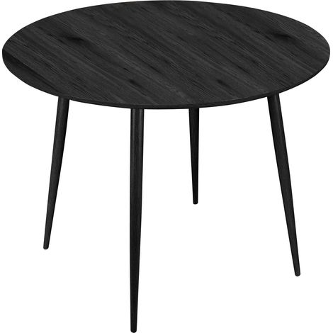 Monza-Table à manger 100 cm en noir