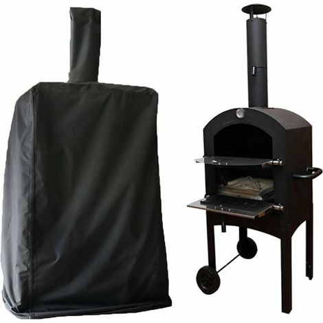 Housse Pour Four A Pizza - Impermeable Et Anti-Poussiere - En Tissu Oxford 600D - Adaptée Aux Fours Exterieurs - 1 Piece