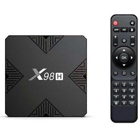 Décodeur intelligent X98H H618 Android 12.0 4 Go/32 Go HD Prise UE-- (1/5)