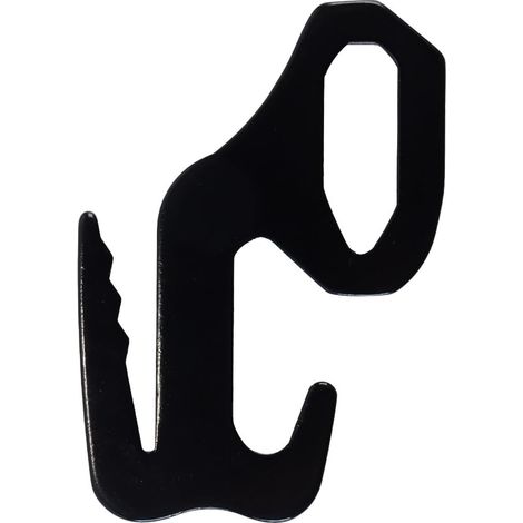 Mousqueton en Forme de 9 - Tendeur de Corde réglable en Alliage d'aluminium, Petit tendeur Durable pour auvent et Tente d'extérieur (1/5)