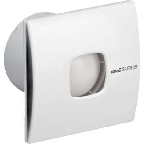 Sapho Cata Silentis - Ventilador de baño 12 T axial con temporizador, 20 W, tubería 120 mm, blanco 01081000 (1/2)
