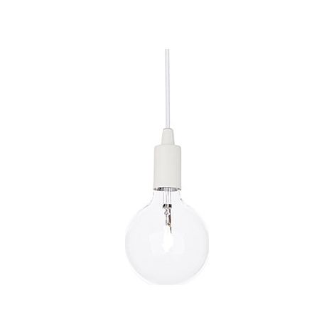 Ideal Lux Edison - 1 Lichtdeckenanhänger Weiß, E27