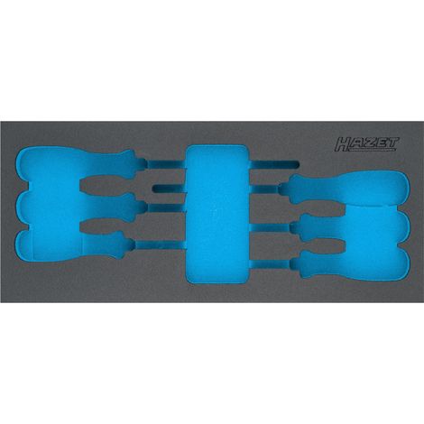 Insert en mousse souple HAZET à 2 composants 163-522L (1/2)