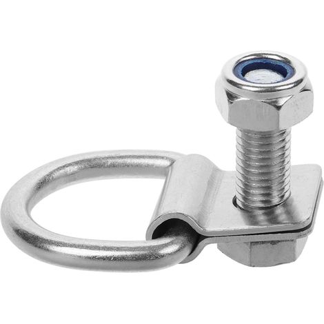 Anneau D Arrimage D Robuste pour Camion et Remorque Crochet de Fixation avec Vis Ancrage Sûr et Polyvalent pour Charges Lourdes pour Transport Sécurisé (1/5)